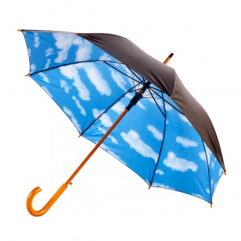 Современный зонт трость полуавтомат ТМ "Bergamo" - 45132