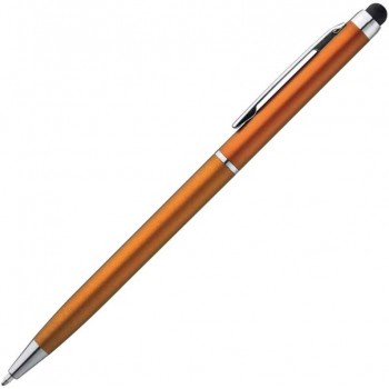 Пластиковая ручка-стилус 2 в 1 - 18786