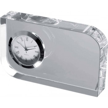 Элегантные настольные часы из стекла - 27503