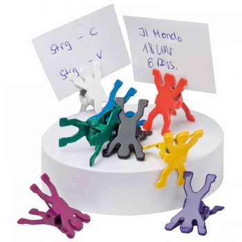 Набор из 8 человечков-магнитов для держания карточек - 28307