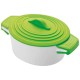 Фарфоровая миска с силиконовыми ручками и крышкой - 88894 Фарфоровая миска с силиконовыми ручками и крышкой - 88894 156068