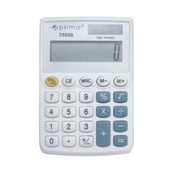 Калькулятор карманный Optima O75520