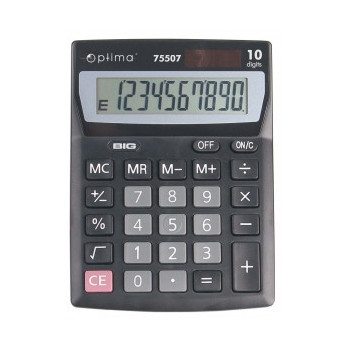 Калькулятор настольный Optima О75507