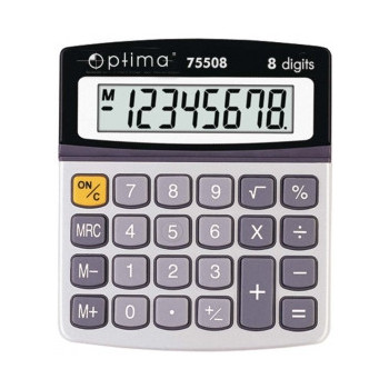 Калькулятор настольный Optima О75508
