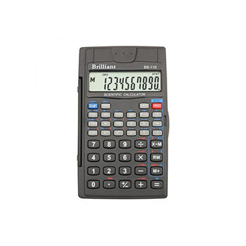 Калькулятор инженерный BS-110, 8+2 разрядов, 56 функций