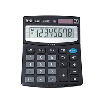 Калькулятор BS-208, 8 разрядов