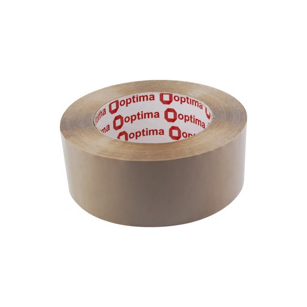 Лента клейкая упаковочная Optima, 48*80