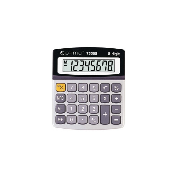 Калькулятор настольный Optima О75508