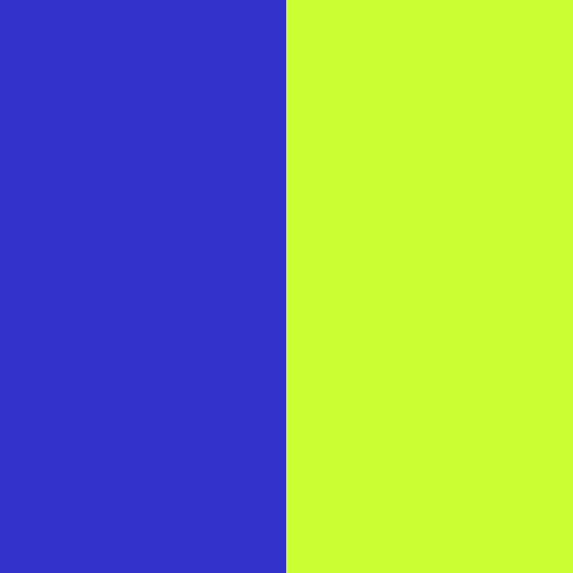 ярко-синий/неон желтый_3333CC/CCFF33